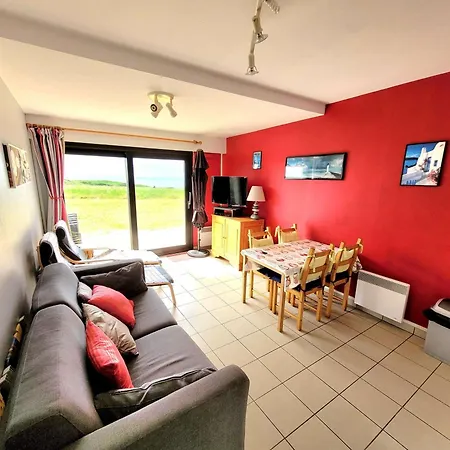 Appartement T2 Rdc Avec Balcon, Vue Mer, Parking Privatif - Fr-1-675-48 Wimereux